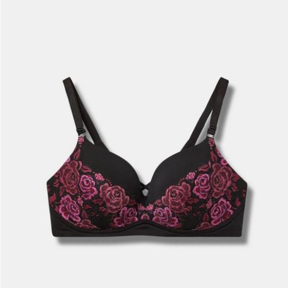 NWT 40DD Torrid Dream Wire Free Push Up Bra